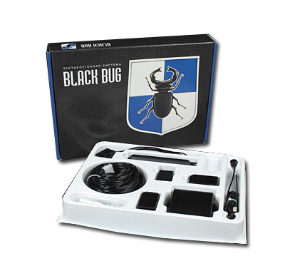 Автомобильный иммобилайзер Black Bug 71F Black Bug 71F. Технические характеристики 71F.